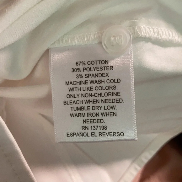 Danielle Bernstein Brushed Cotton Puff Sleeve Dress Sz 0 White - Picture 6 of 6